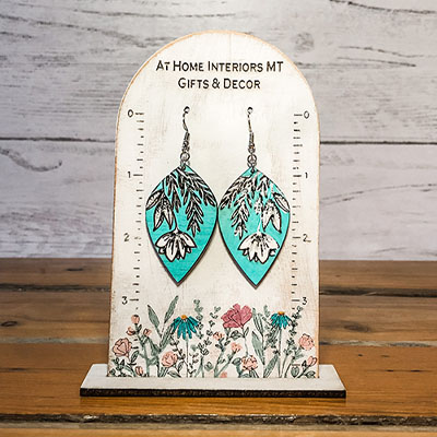 Custom Hand Crafted Earrings Montana At Home Interiors